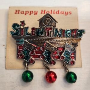 CHRISTMAS SALES EVENT Christopher Banks Snowman Jingle All the Way Pin BNIB